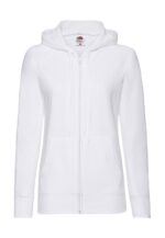 Ladies` Lightweight Hooded Sweat Jacket - Afbeelding 2