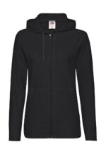 Ladies` Lightweight Hooded Sweat Jacket - Afbeelding 4