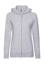 Ladies` Lightweight Hooded Sweat Jacket - Afbeelding 6