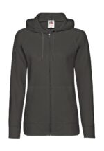 Ladies` Lightweight Hooded Sweat Jacket - Afbeelding 8