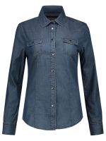L&S Denim Shirt LS for her