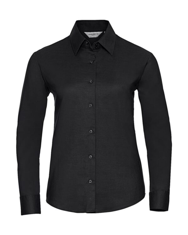 Ladies` Classic Oxford Shirt LS - Afbeelding 4