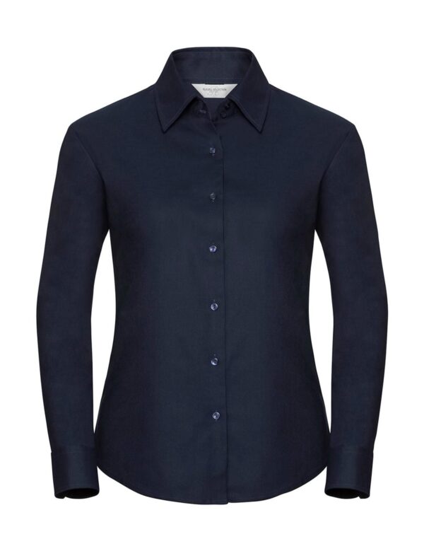 Ladies` Classic Oxford Shirt LS - Afbeelding 5