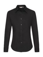 Ladies` Oxford Shirt LS - Afbeelding 4