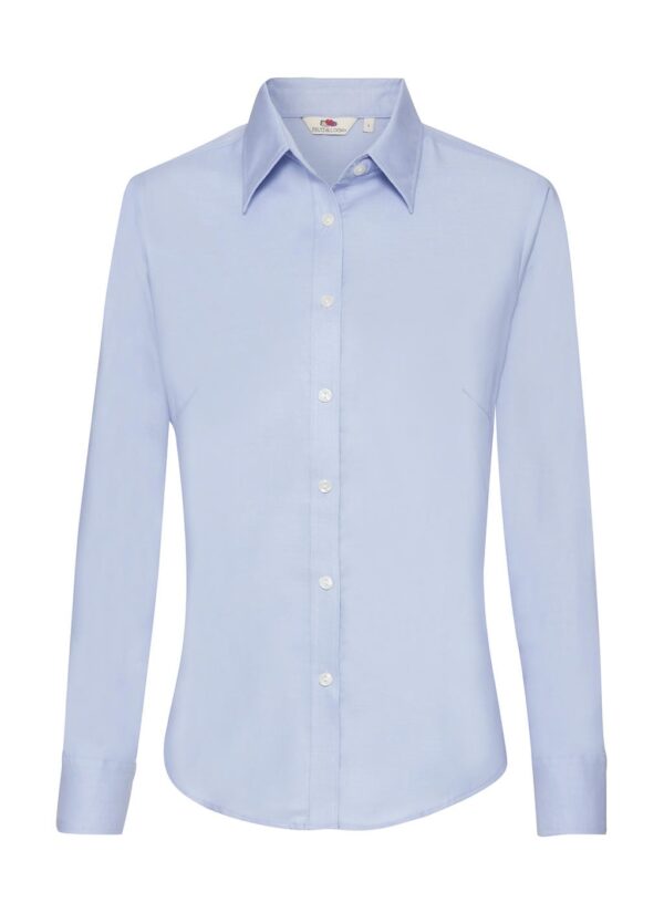 Ladies` Oxford Shirt LS - Afbeelding 10