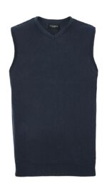 Adults` V-Neck Sleeveless Knitted Pullover - Afbeelding 4