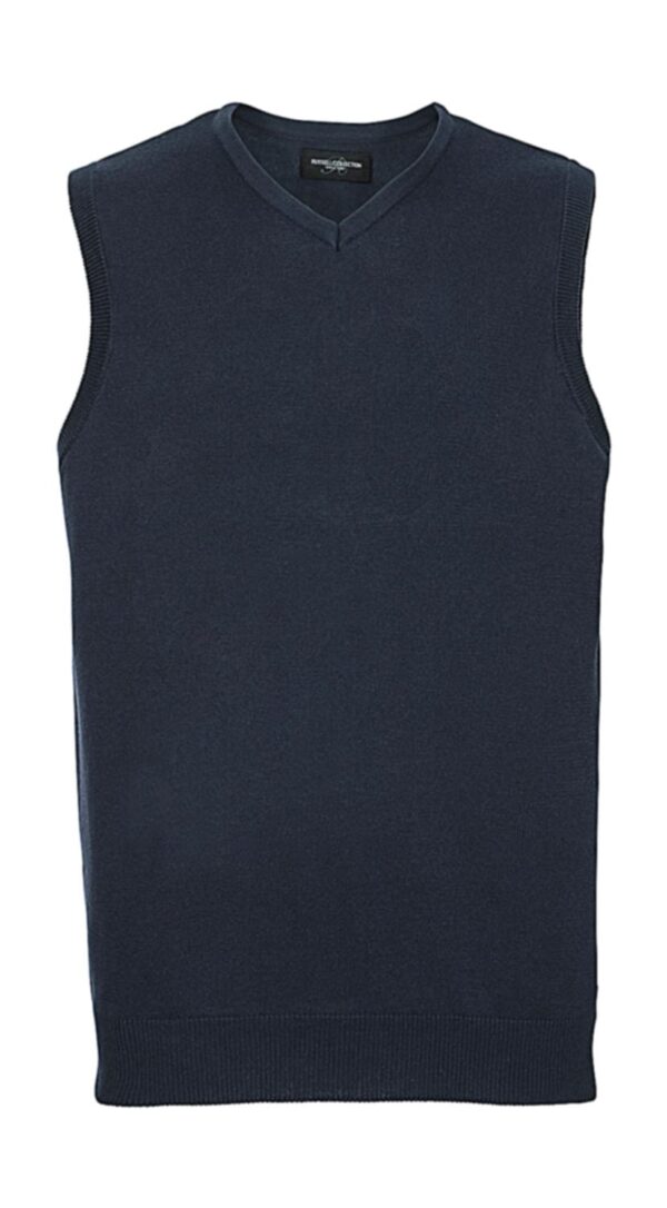 Adults` V-Neck Sleeveless Knitted Pullover - Afbeelding 4