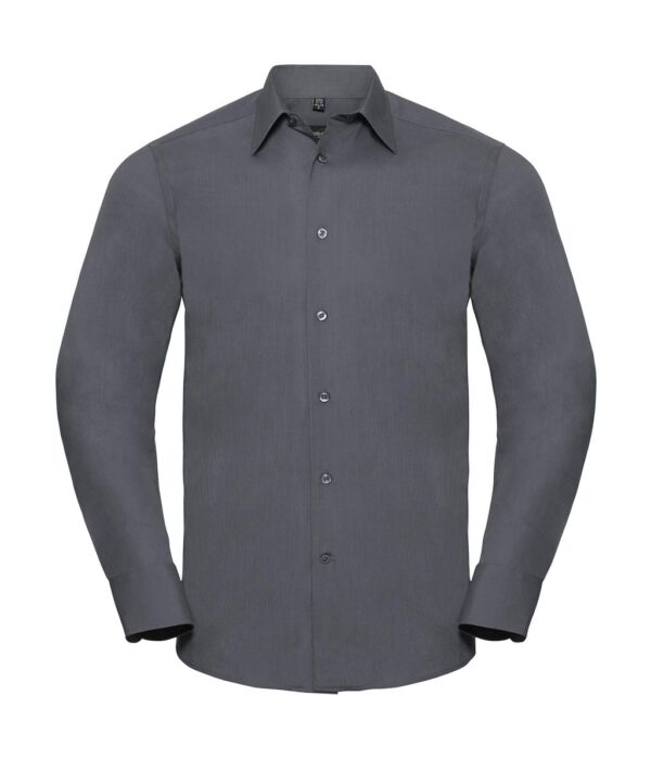 Tailored Poplin Shirt LS - Afbeelding 5