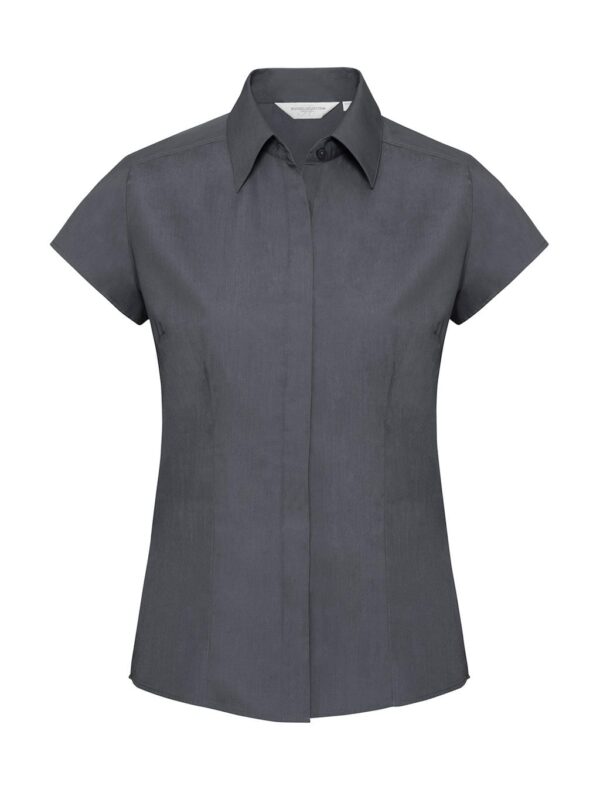 Ladies` Fitted Poplin Shirt - Afbeelding 5
