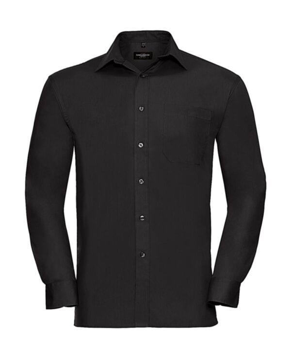 Cotton Poplin Shirt LS - Afbeelding 4