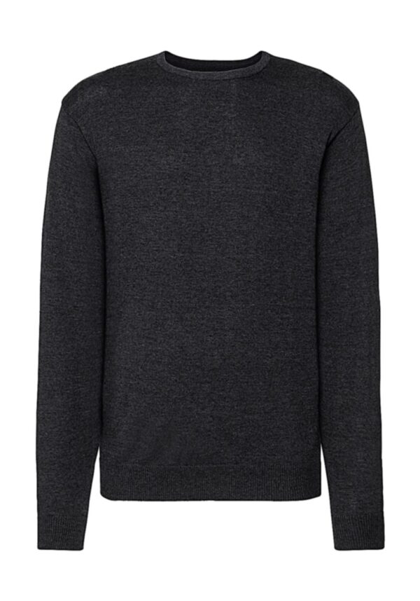 Men`s Crew Neck Knitted Pullover - Afbeelding 2