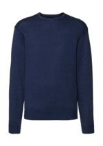 Men`s Crew Neck Knitted Pullover - Afbeelding 4