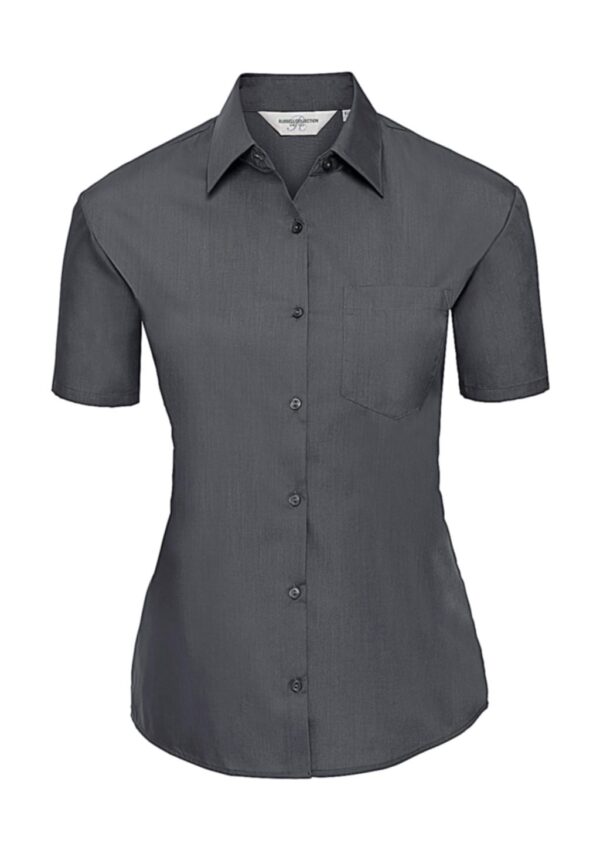 Ladies` Poplin Shirt - Afbeelding 5