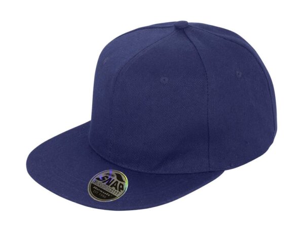 Bronx Original Flat Peak Snap Back Cap - Afbeelding 4