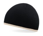 Two-Tone Beanie Knitted Hat - Afbeelding 4