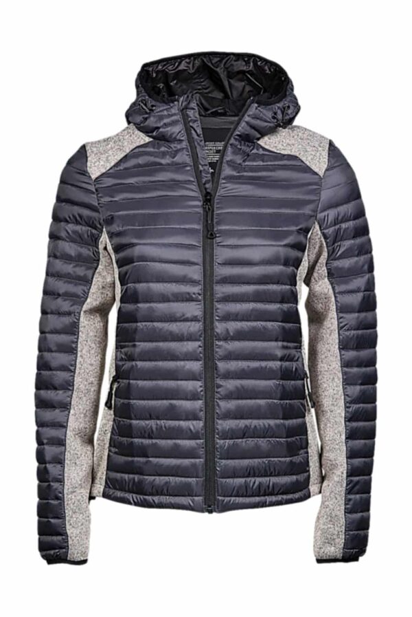 Ladies` Hooded Outdoor Crossover Jacket - Afbeelding 2