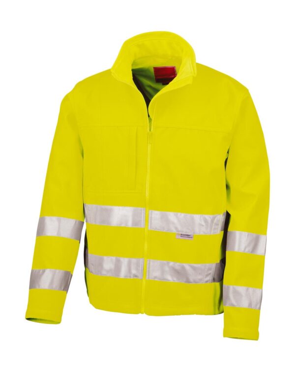 Hi-Vis Softshell Jacket - Afbeelding 2