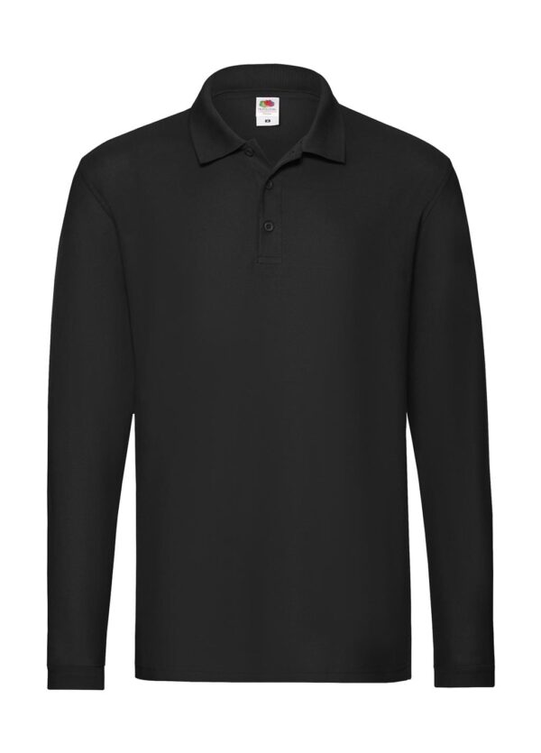 Premium Long Sleeve Polo - Afbeelding 4