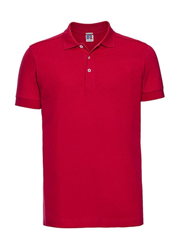 Men`s Fitted Stretch Polo - Afbeelding 12