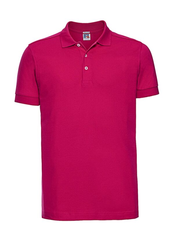 Men`s Fitted Stretch Polo - Afbeelding 14