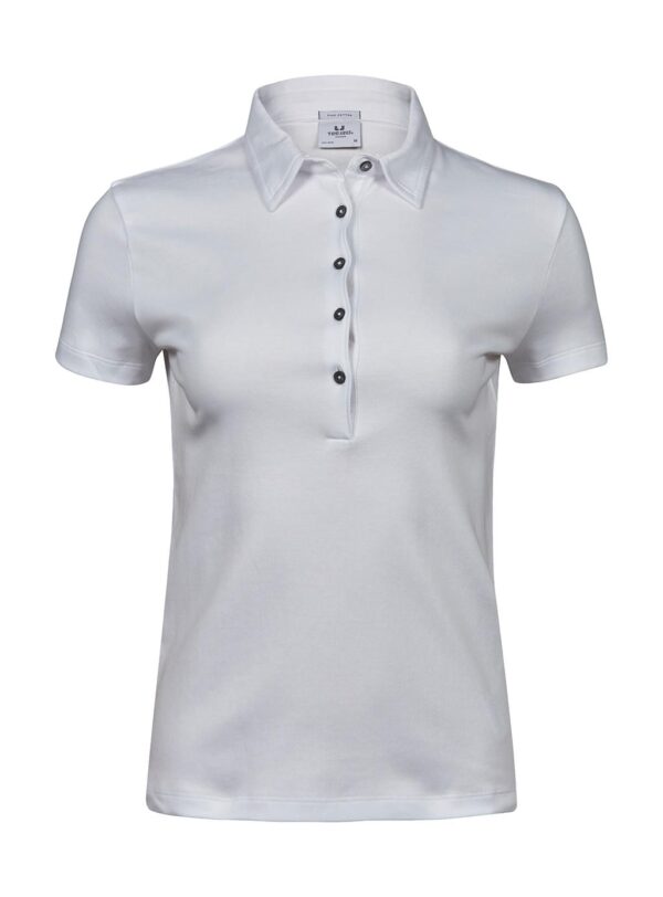 Ladies` Pima Cotton Polo - Afbeelding 2