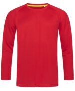 Stedman T-shirt Raglan Mesh Active-Dry LS - Afbeelding 2