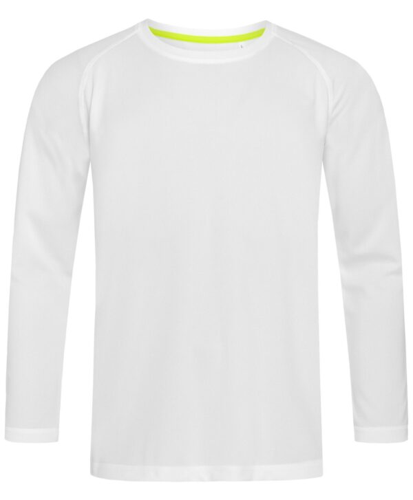 Stedman T-shirt Raglan Mesh Active-Dry LS - Afbeelding 4