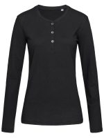 Stedman T-shirt Henley Sharon LS for her