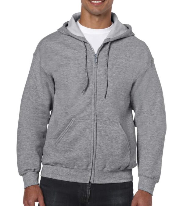 Heavy Blend Adult Full Zip Hooded Sweat - Afbeelding 4