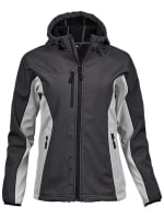 Ladies` Hooded Lightweight Performance Softshell