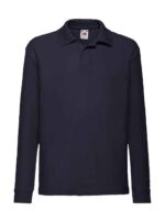 Kids` 65/35 Long Sleeve Polo - Afbeelding 4