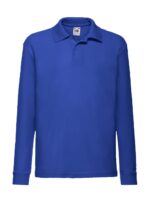 Kids` 65/35 Long Sleeve Polo - Afbeelding 6