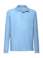 Kids` 65/35 Long Sleeve Polo - Afbeelding 8
