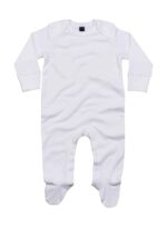 Organic Sleepsuit with Scratch Mitts