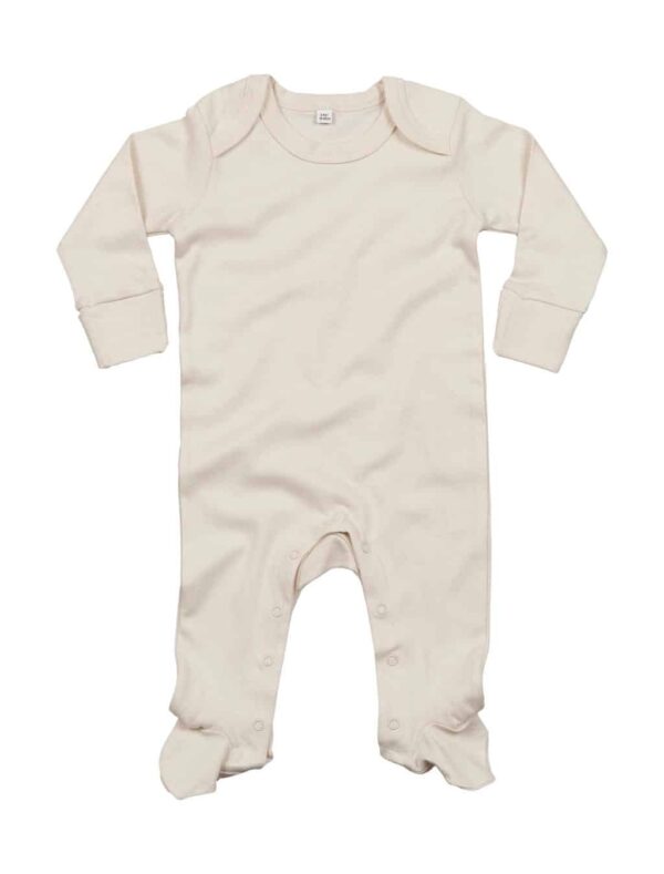 Organic Sleepsuit with Scratch Mitts - Afbeelding 2