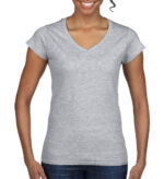 Ladies` Softstyle® V-Neck T-Shirt - Afbeelding 6