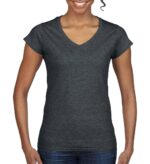 Ladies` Softstyle® V-Neck T-Shirt - Afbeelding 7