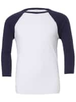 Unisex 3/4 Sleeve Baseball T-Shirt