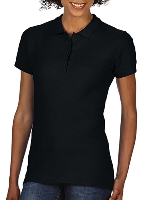Softstyle® Ladies Double Pique Polo - Afbeelding 2