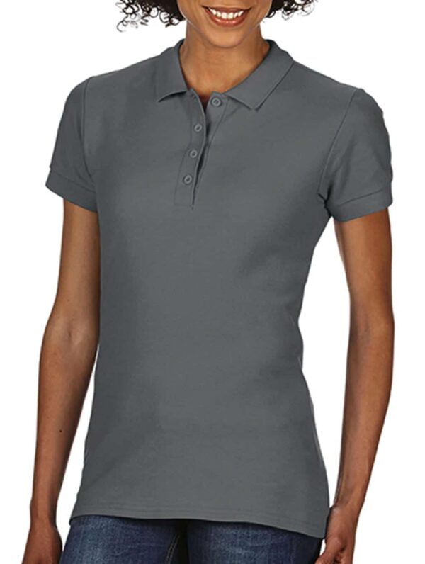 Softstyle® Ladies Double Pique Polo - Afbeelding 4