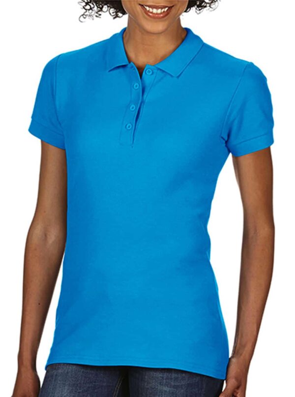 Softstyle® Ladies Double Pique Polo - Afbeelding 7