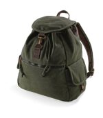 Vintage Canvas Backpack - Afbeelding 2