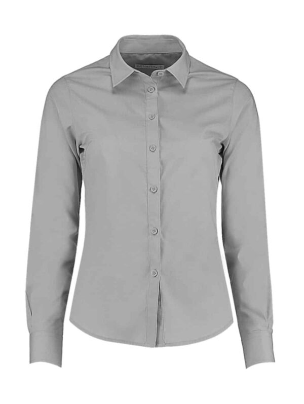 Women`s Tailored Fit Poplin Shirt - Afbeelding 3