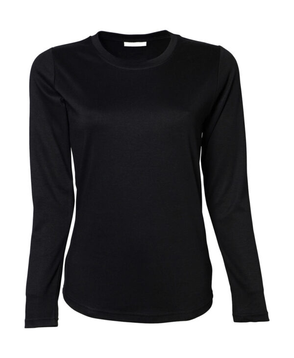 Ladies LS Interlock T-Shirt - Afbeelding 3