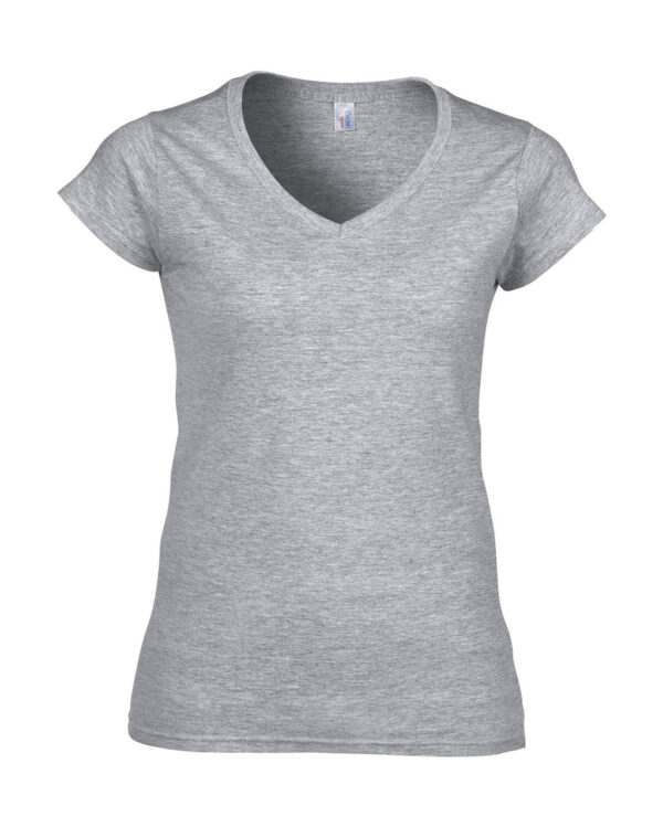 Ladies` Softstyle® V-Neck T-Shirt - Afbeelding 5
