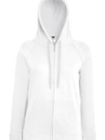 Ladies` Lightweight Hooded Sweat Jacket