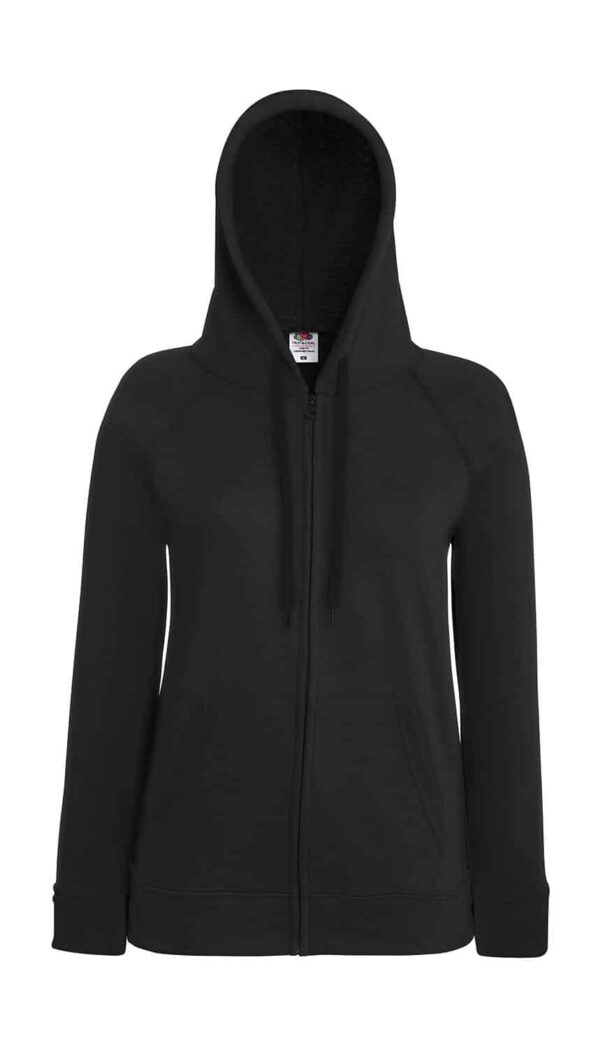 Ladies` Lightweight Hooded Sweat Jacket - Afbeelding 7