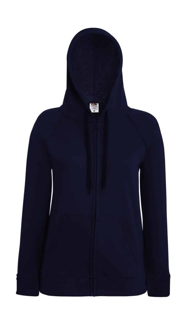 Ladies` Lightweight Hooded Sweat Jacket - Afbeelding 9
