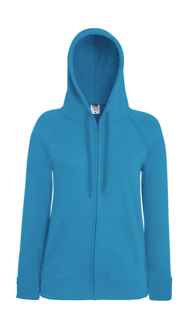 Ladies` Lightweight Hooded Sweat Jacket - Afbeelding 13