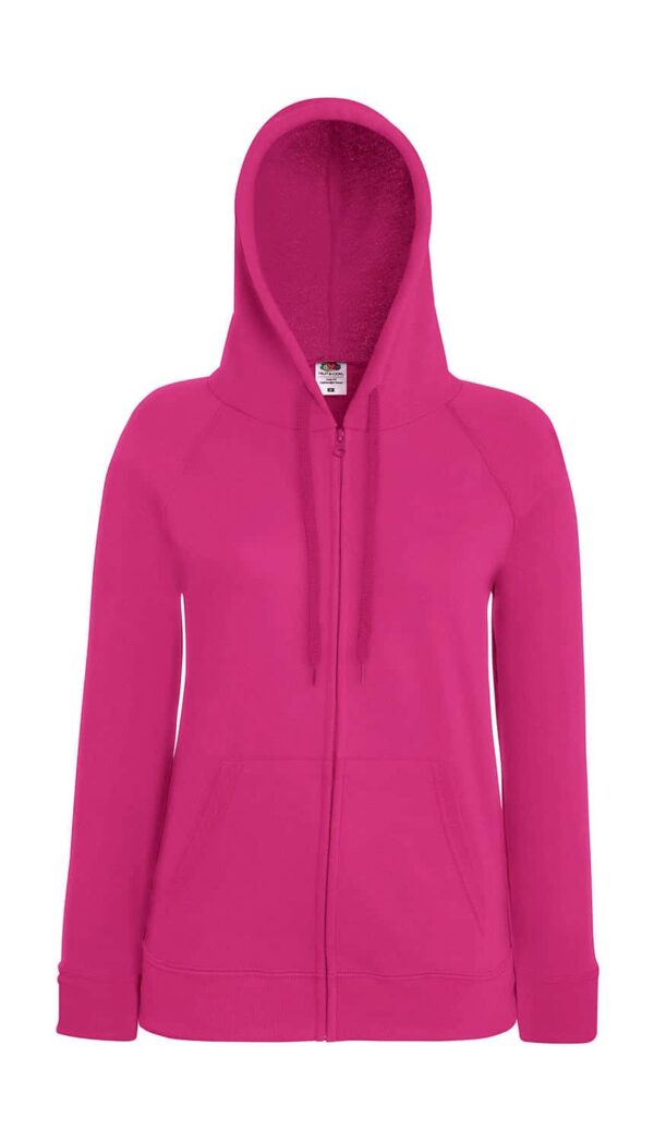 Ladies` Lightweight Hooded Sweat Jacket - Afbeelding 19